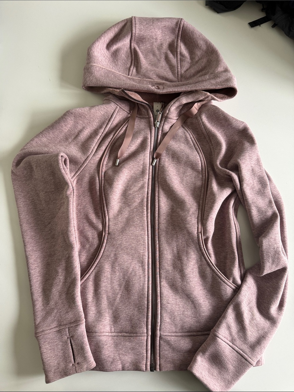 lululemon athletica Dusty Rose Full‑Zip Hooded sweatshirt